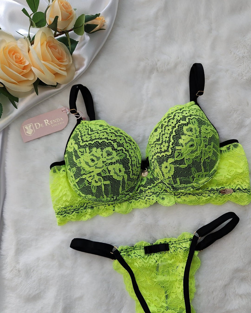 Lingerie de luxo Paty - DE RENDA LINGERIE