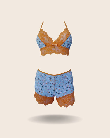 Mini Short Doll Larissa - DE RENDA LINGERIE