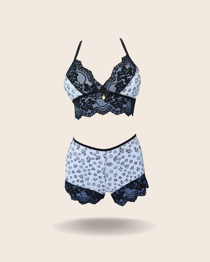 Mini Short Doll Larissa - DE RENDA LINGERIE