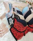 Maria Luxo Lace and Microfiber Set | LACE