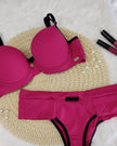 Conjunto Rachel Luxo Push-Up com Acessórios Banhados a Ouro 24K