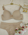 Conjunto Rachel Luxo Push-Up com Acessórios Banhados a Ouro 24K