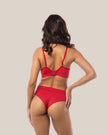 Conjunto Bárbara Lingerie Luxo com Acessórios Banhados a Ouro 24K