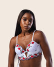 Conjunto de Lencería Lujo Bella de Tul Bordado
