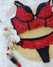 Maria Luxo Lace and Microfiber Set | LACE