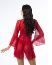 Robe Feminino Luxo Thaís em Tule e Renda Chantilly | DE RENDA