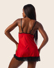 Camisola de Liganete Amanda - DE RENDA LINGERIE