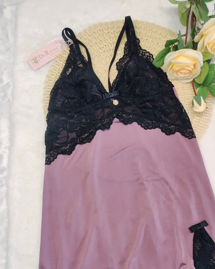 Camisola de Liganete Amanda - DE RENDA LINGERIE