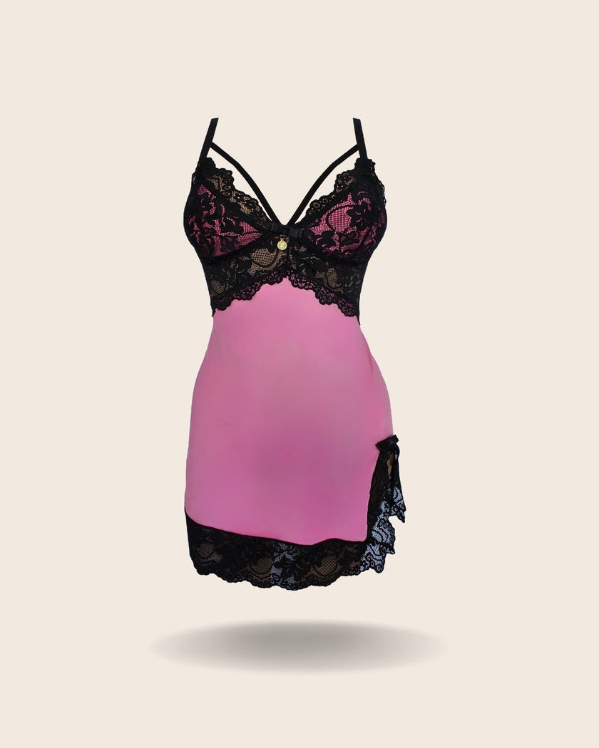 Camisola de Liganete Amanda - DE RENDA LINGERIE