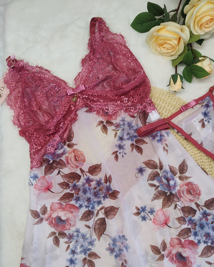 Camisola Elegante Stephane - DE RENDA LINGERIE