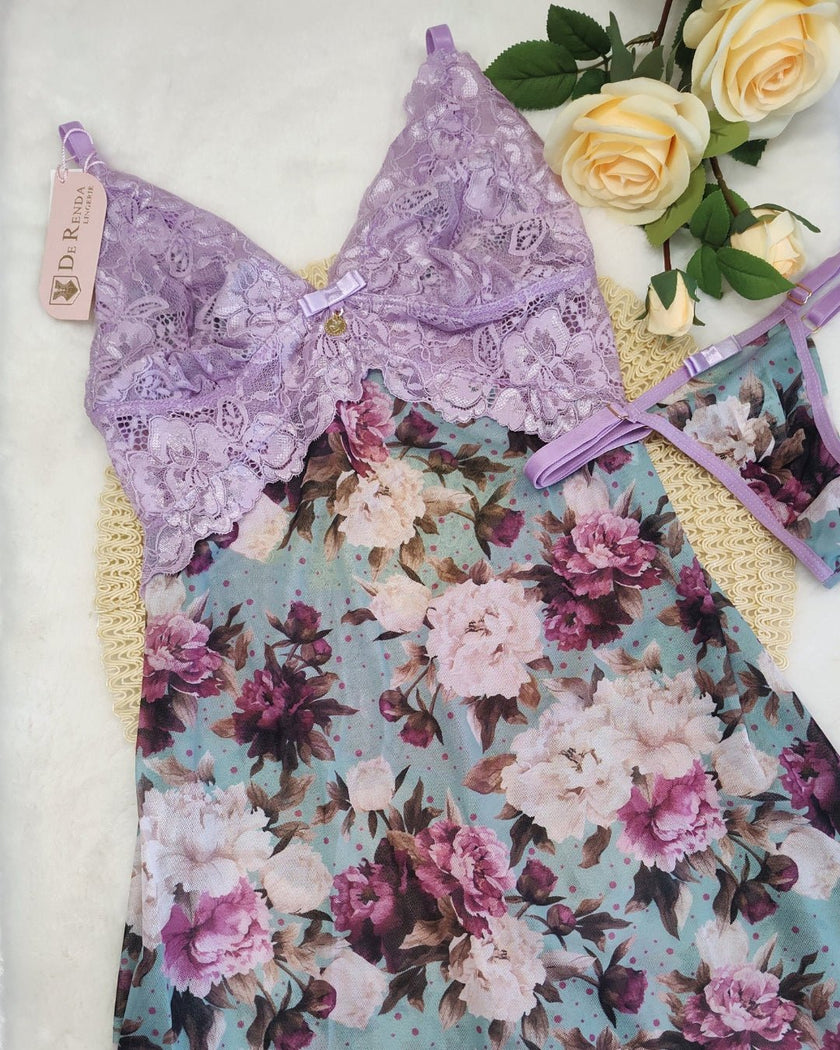 Camisola Elegante Stephane - DE RENDA LINGERIE