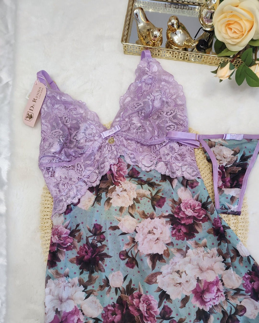 Camisola Elegante Stephane - DE RENDA LINGERIE