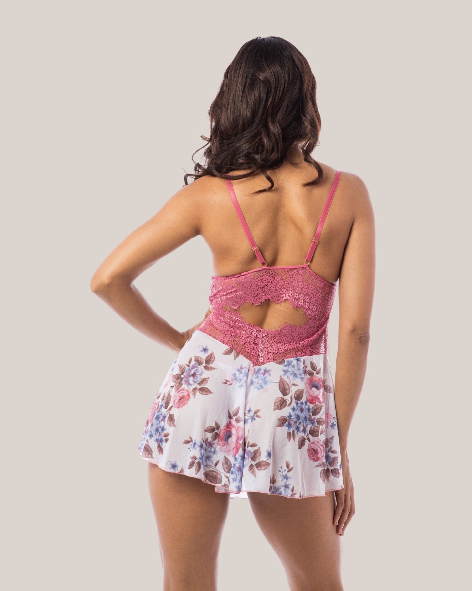 Camisola Luxo Stephane em Tule e Renda | DE RENDA - DE RENDA LINGERIE