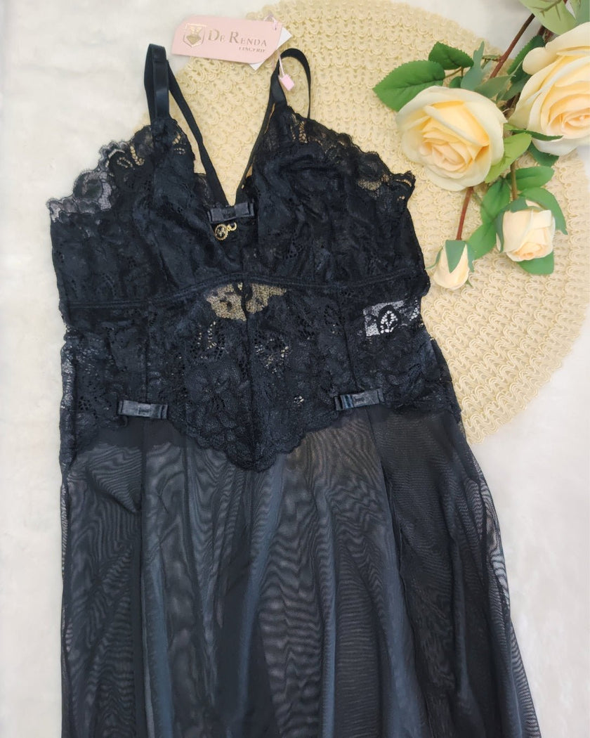 Camisola Sensual Astrid - DE RENDA LINGERIE