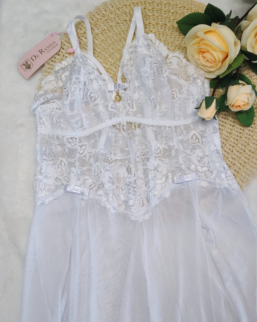 Camisola Sensual Astrid - DE RENDA LINGERIE