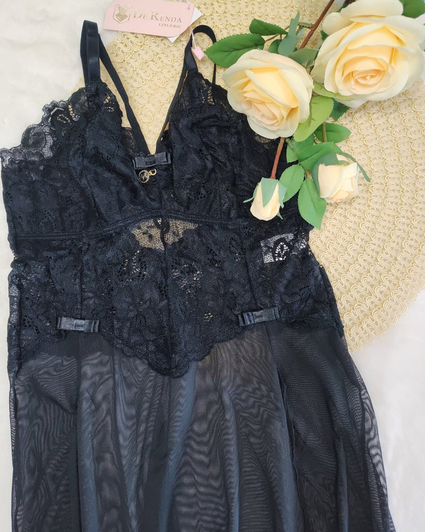 Camisola Sensual Astrid - DE RENDA LINGERIE
