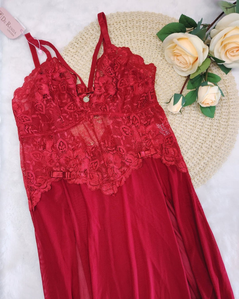 Camisola Sensual Astrid - DE RENDA LINGERIE