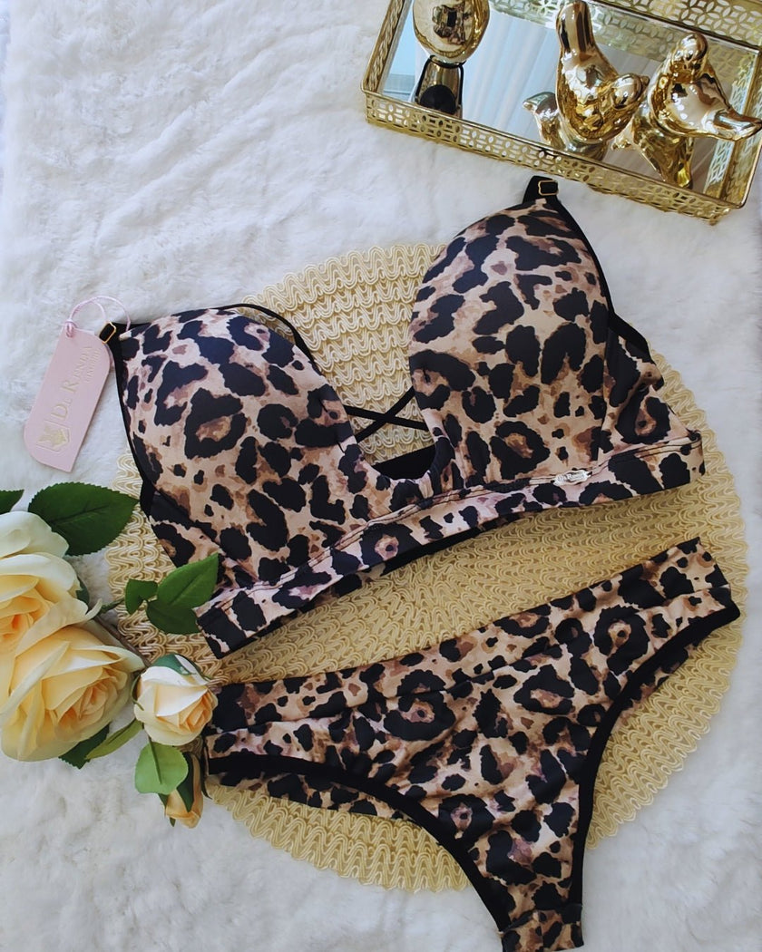 Conjunto de Lingerie Layla - DE RENDA LINGERIE