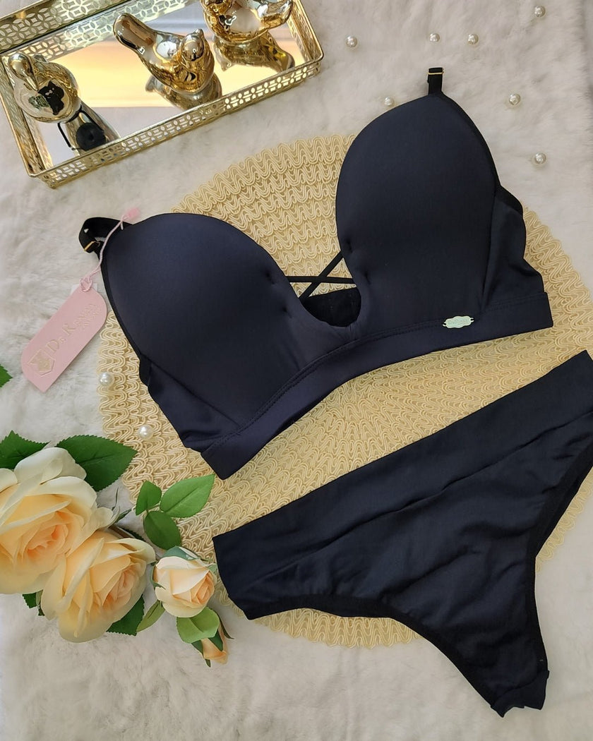 Conjunto de Lingerie Layla - DE RENDA LINGERIE