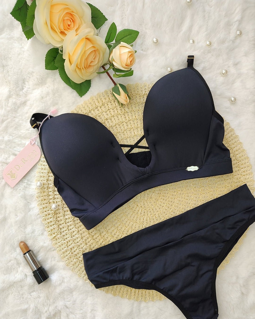 Conjunto de Lingerie Layla - DE RENDA LINGERIE