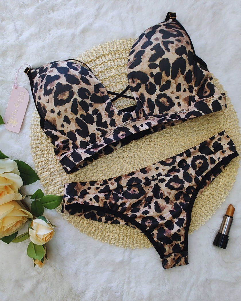 Conjunto de Lingerie Layla - DE RENDA LINGERIE