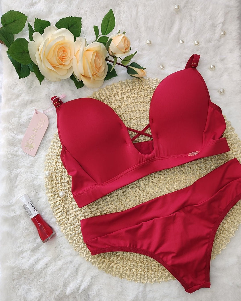 Conjunto de Lingerie Layla - DE RENDA LINGERIE
