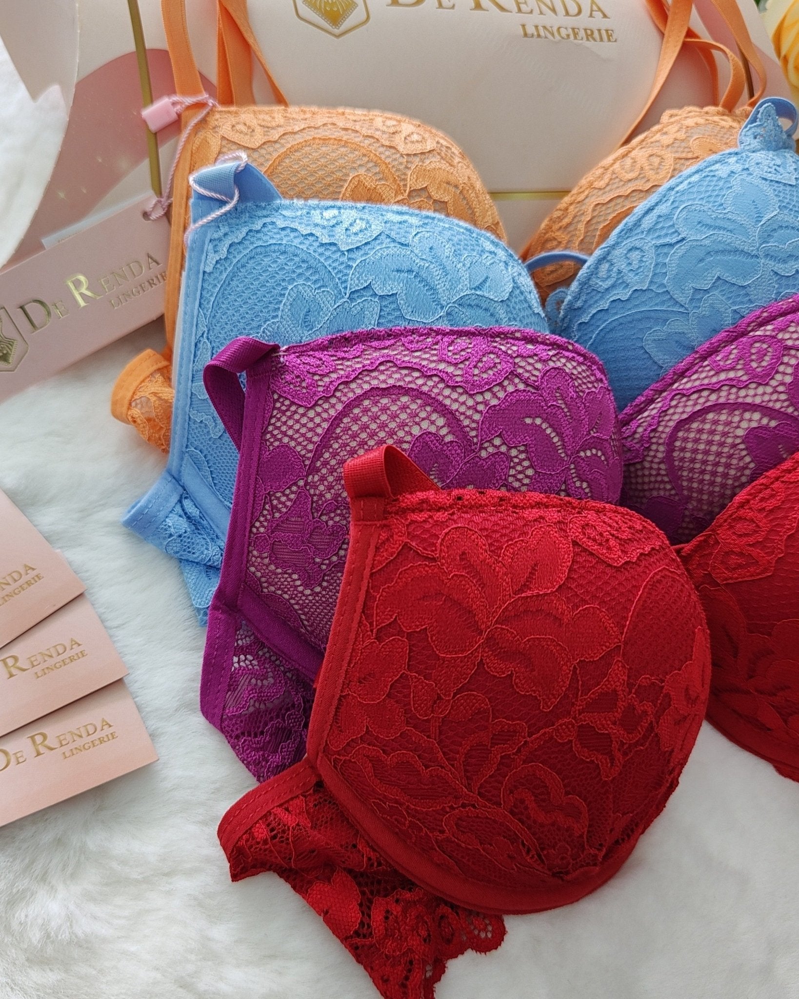 Conjunto de Lingerie Luxo Ísis em Renda - DE RENDA LINGERIE