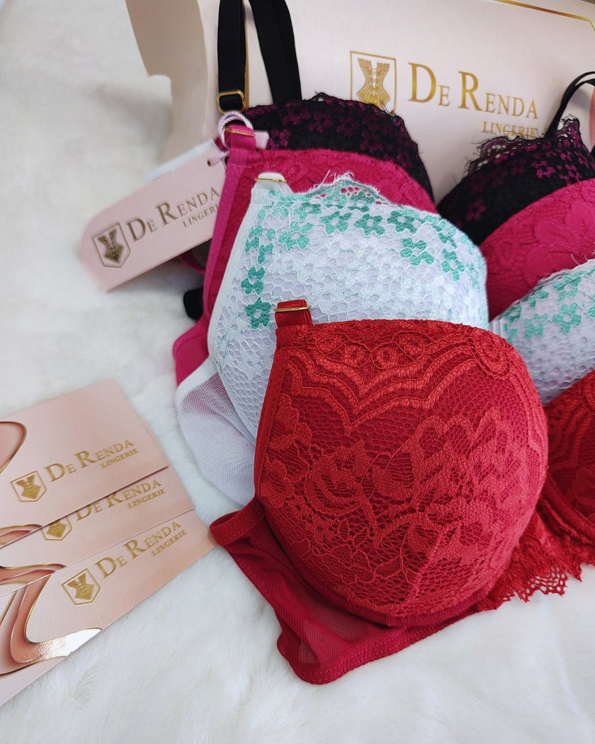 Conjunto de Lingerie Luxo Louise - DE RENDA LINGERIE