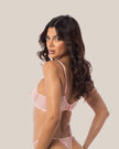 Conjunto de Lingerie Luxo Thalita em Tule Bordado - DE RENDA LINGERIE