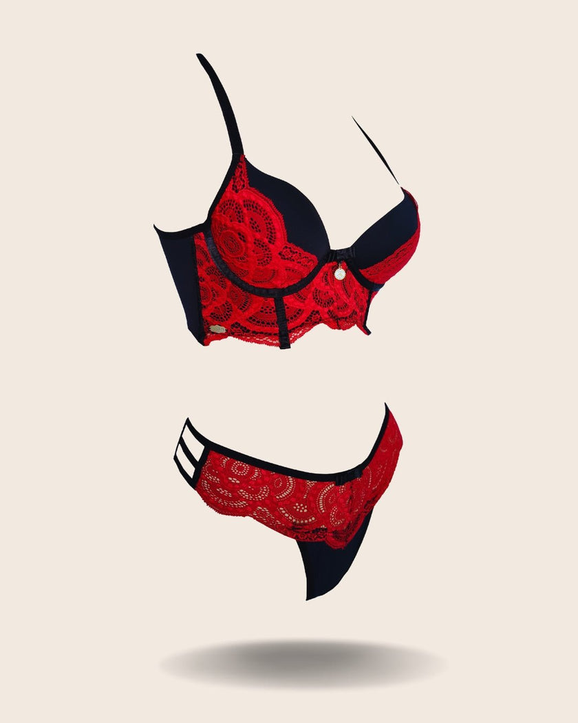 Conjunto de Lingerie Maria - DE RENDA LINGERIE