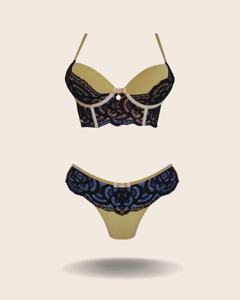 Conjunto de Lingerie Maria - DE RENDA LINGERIE