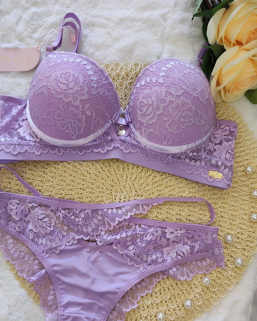 Conjunto de Lingerie Soraia - DE RENDA LINGERIE