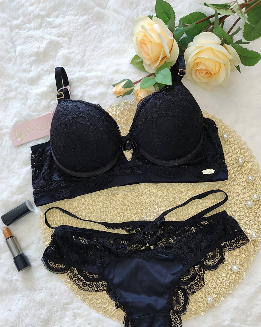 Conjunto de Lingerie Soraia - DE RENDA LINGERIE