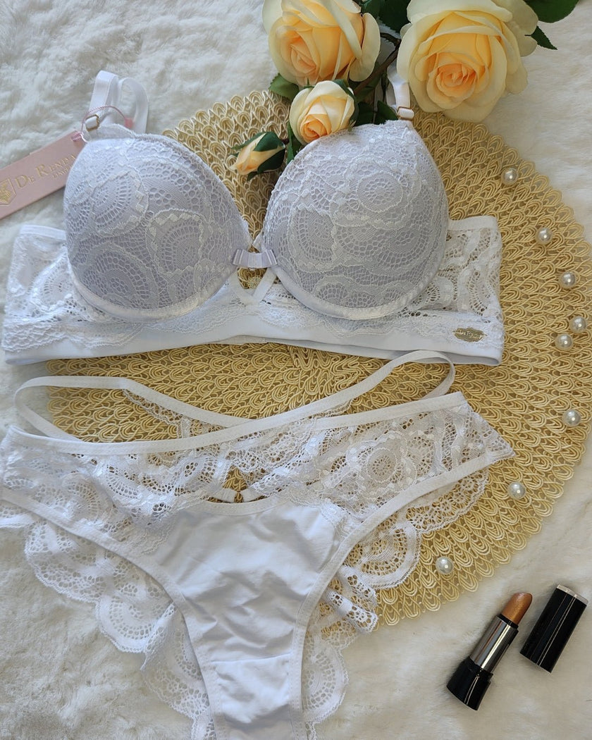 Conjunto de Lingerie Soraia - DE RENDA LINGERIE