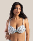 Conjunto Flora Lingerie Luxo em Microfibra Floral - DE RENDA LINGERIE