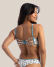 Conjunto Flora Lingerie Luxo em Microfibra Floral - DE RENDA LINGERIE