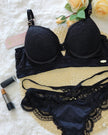 Conjunto Soraia de Renda e Acessórios Banhados a Ouro 24K - DE RENDA LINGERIE