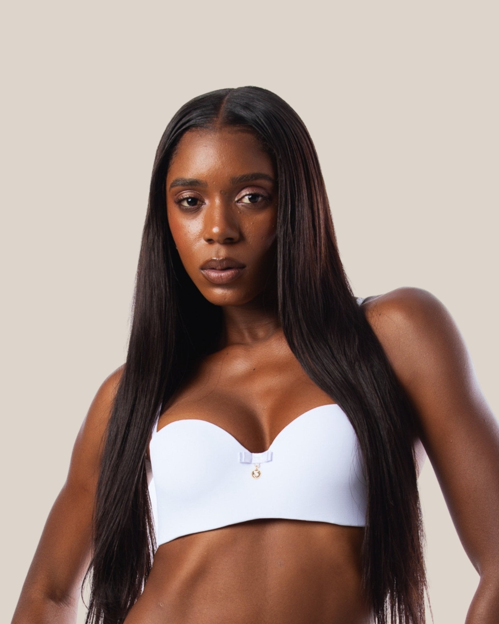 Conjunto Vitória Tomara que Caia Luxo - DE RENDA LINGERIE