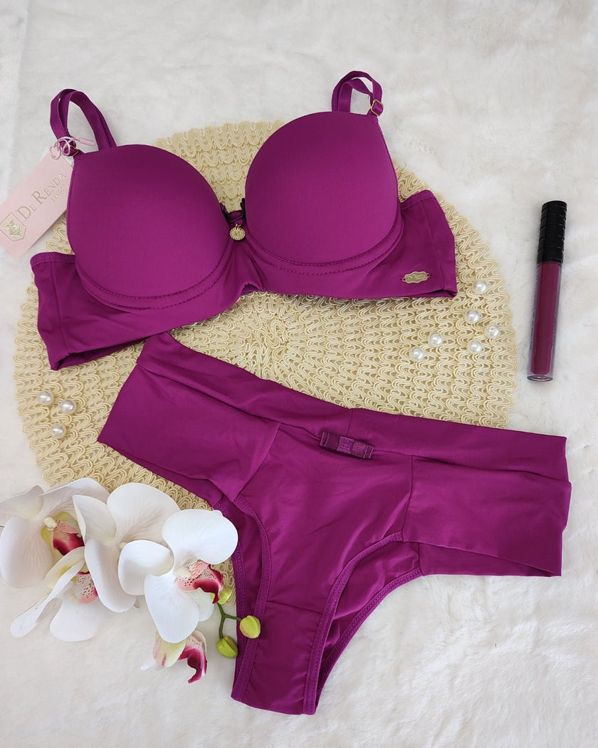 Lingerie Básica Rachel - DE RENDA LINGERIE