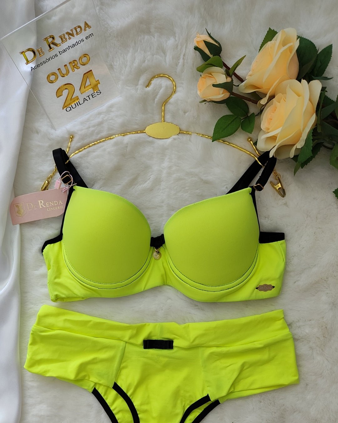 Lingerie Básica Rachel - DE RENDA LINGERIE