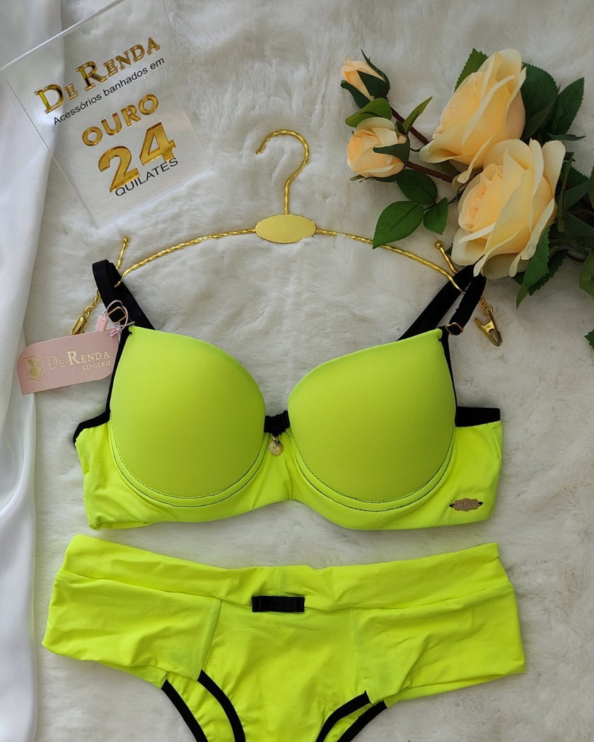 Lingerie Básica Rachel - DE RENDA LINGERIE