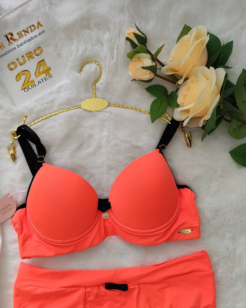 Lingerie Básica Rachel - DE RENDA LINGERIE