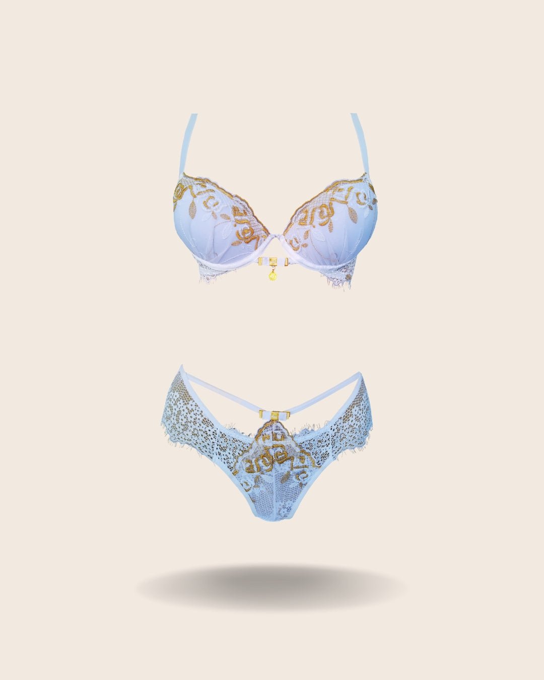 Lingerie Bordada Catarina - DE RENDA LINGERIE