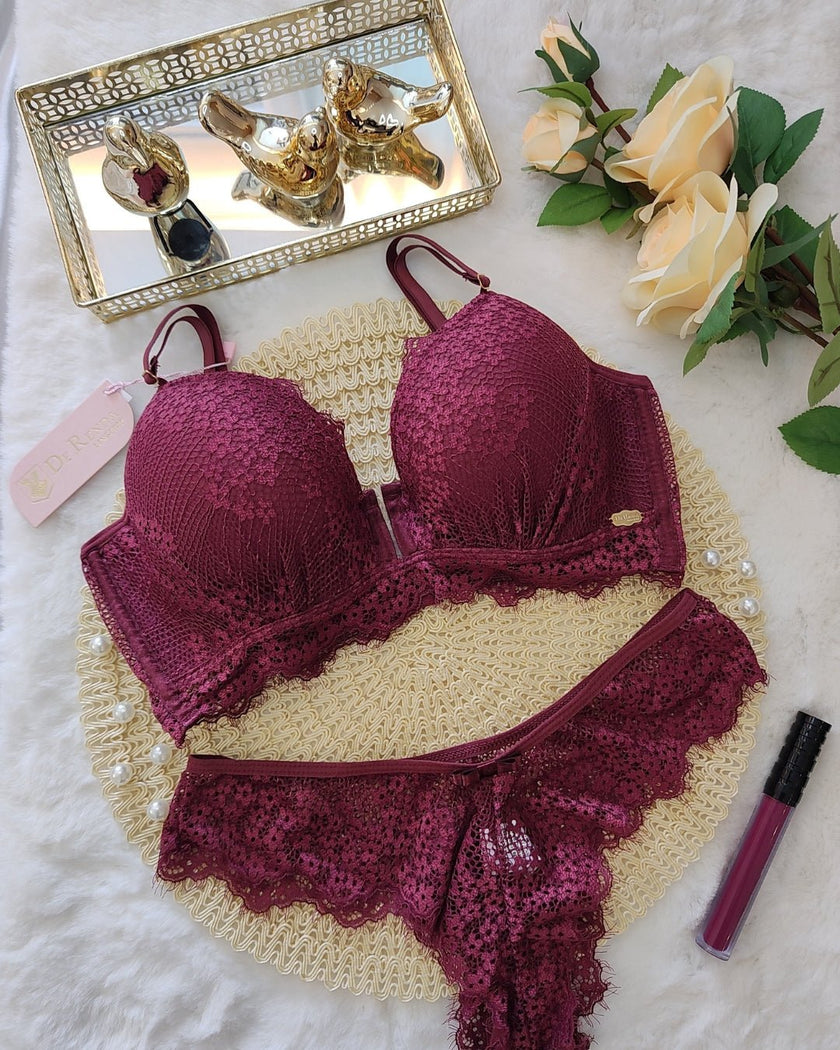 Lingerie de Luxo Letícia - DE RENDA LINGERIE