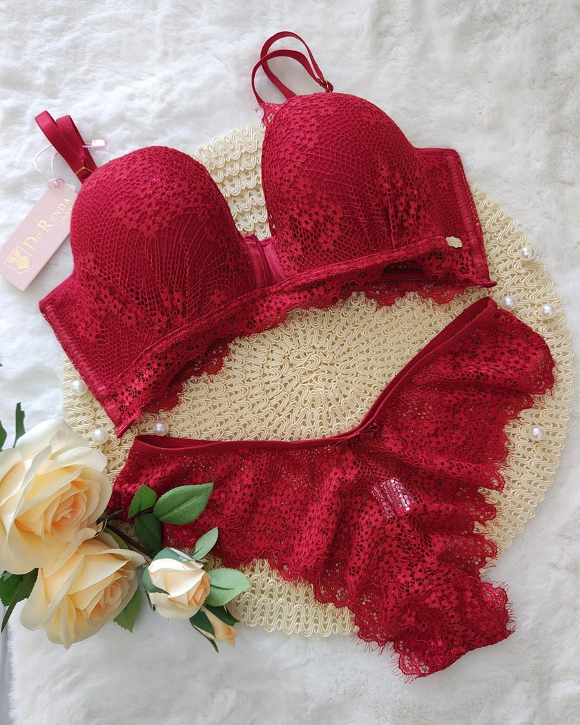 Lingerie de Luxo Letícia - DE RENDA LINGERIE