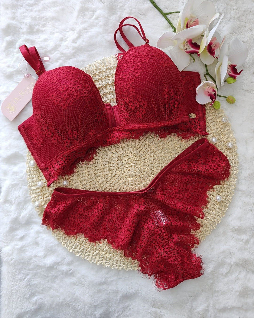 Lingerie de Luxo Letícia - DE RENDA LINGERIE