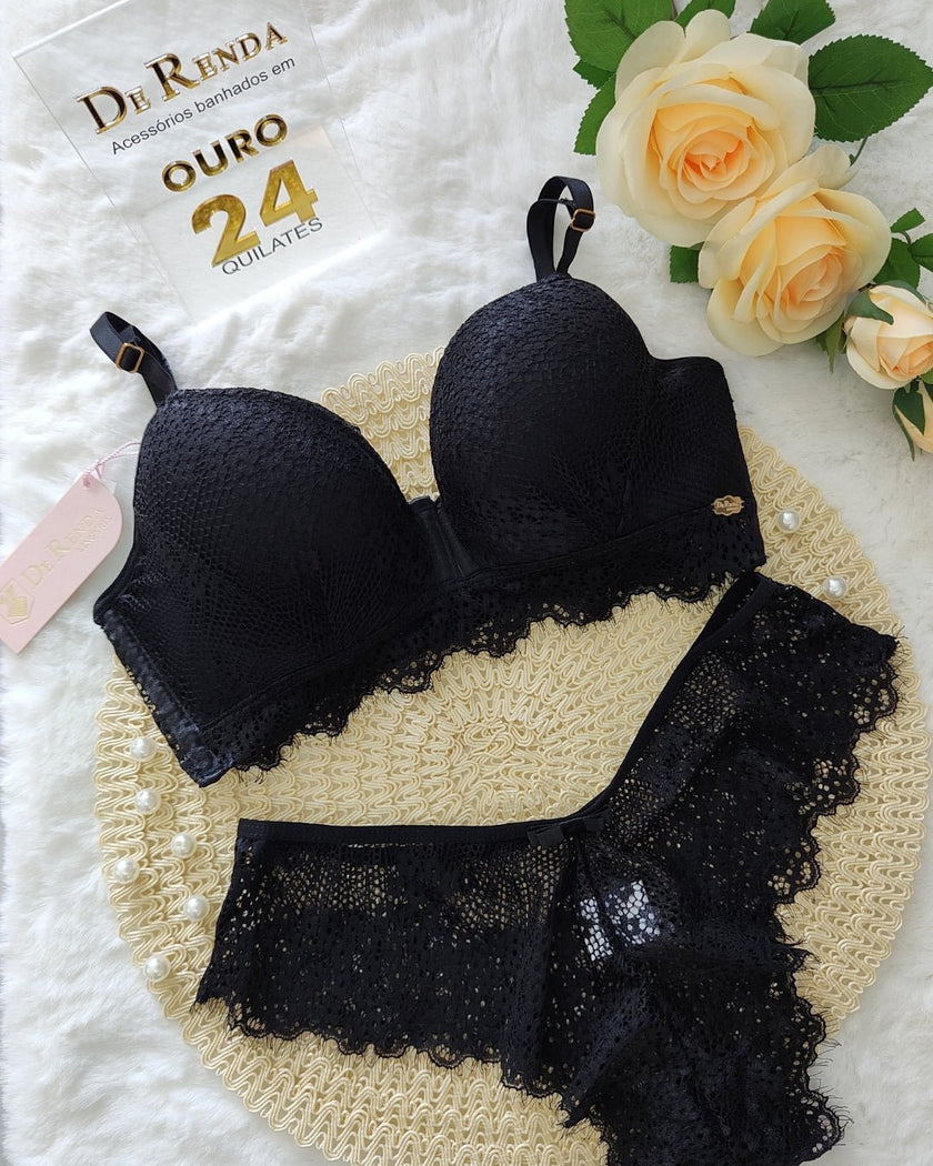 Lingerie de Luxo Letícia - DE RENDA LINGERIE