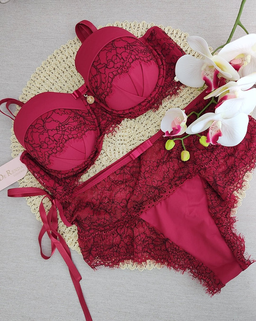 Lingerie de Luxo Maitê - DE RENDA LINGERIE