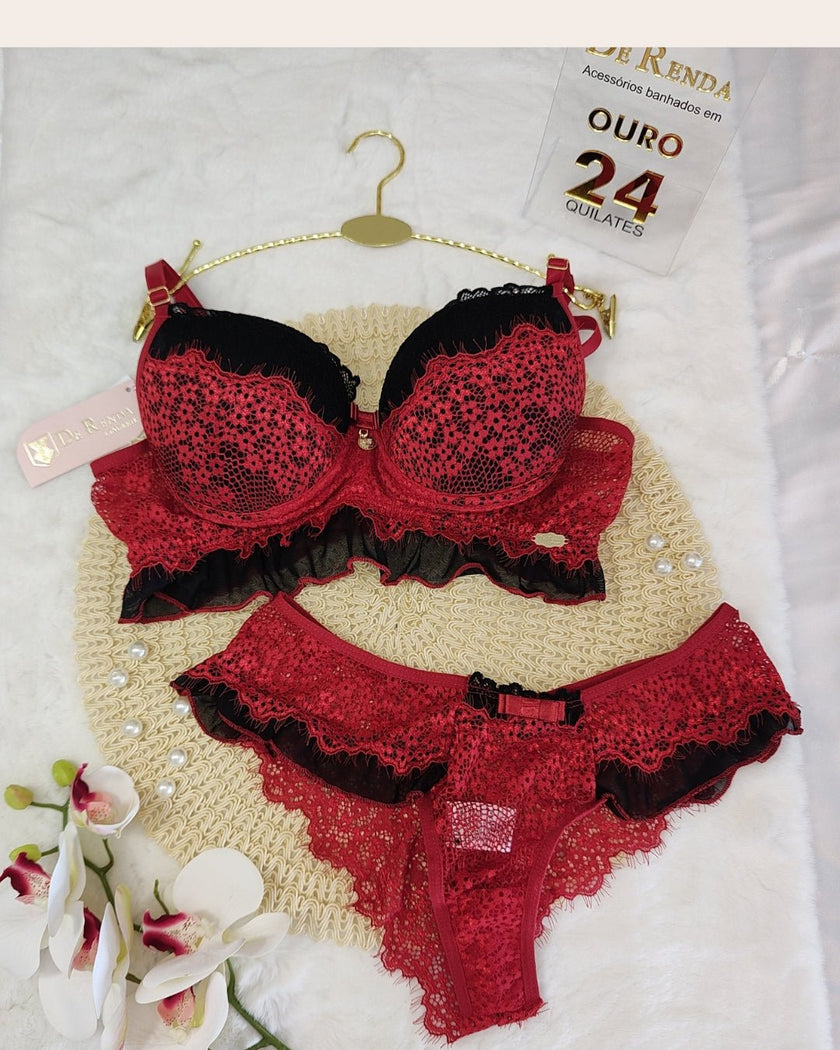 Lingerie de Luxo Monique - DE RENDA LINGERIE