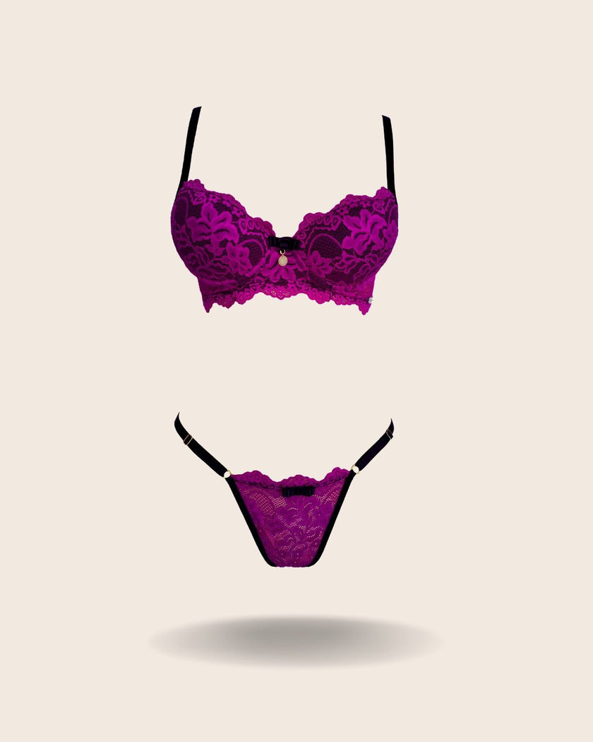 Lingerie de luxo Paty - DE RENDA LINGERIE